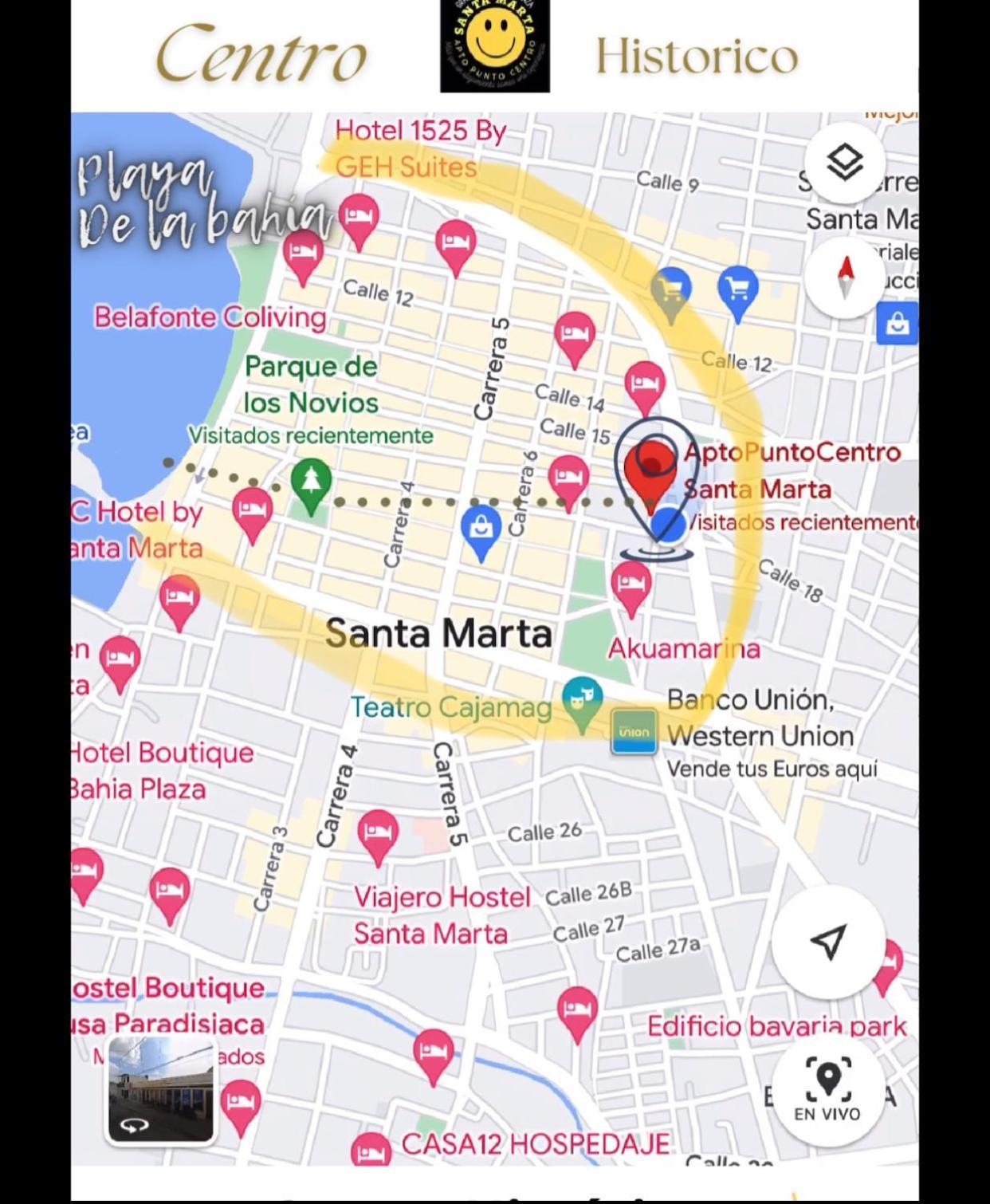 Aptopuntocentro Santa Marta Exterior foto